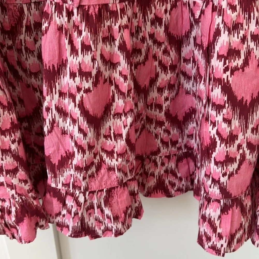NWT Tuckernuck TNUCK BEACH Poppy Ikat Mini Salty Paloma Coverup Dress Size S
